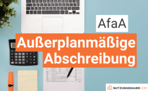 AfaA außerplanmäßige Abschreibung
